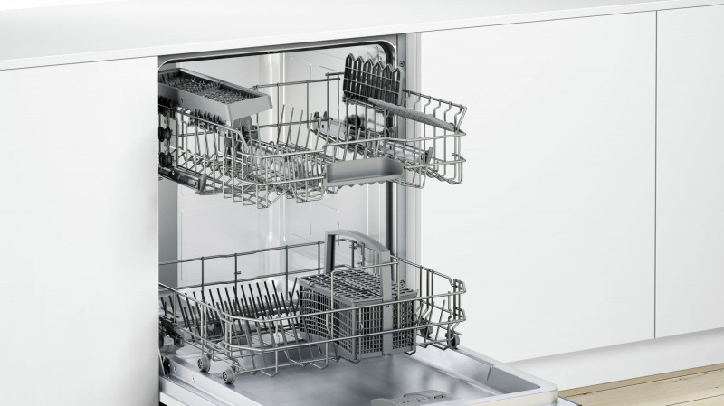 Посудомоечная машина встраиваемая Bosch SMV46GX01E, 12 комплектов посуды, 6  программы, 59.8см, A++